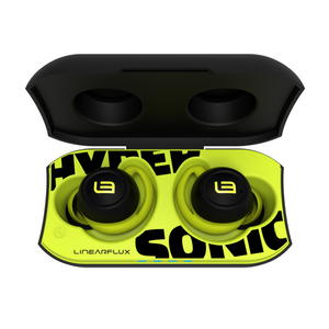 CHRISTMAS HyperSonic Evolution- Hyper Definition Bluetooth Earbuds (Wireless Charging Case, iPX7 Water Resistance, Sport Hooks)