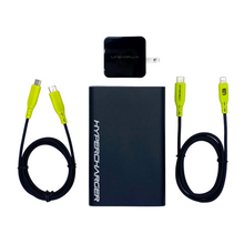 Load image into Gallery viewer, HyperCharger MAX 100W/144W Ultra Series (w/ 30W USB-C WALL CHARGER &amp; 3FT USB-C CABLE)
