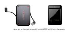 Load image into Gallery viewer, Graphene 11K Pocket HyperCharger (Jet Black)
