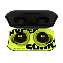 Load image into Gallery viewer, HyperSonic Evolution- Hyper Definition Bluetooth Earbuds (Wireless Charging Case, iPX7 Water Resistance, Sport Hooks)
