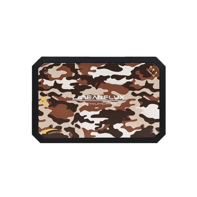 CAMO DESERT LithiumCard PRO — with Apple Lightning connector