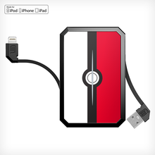 Load image into Gallery viewer, POKECHARGED LithiumCard PRO w/ Apple Lightning connector - includes FREE USB FAN AND LIGHT
