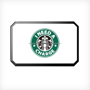 CAFFEINE LithiumCard PRO — with Apple Lightning connector