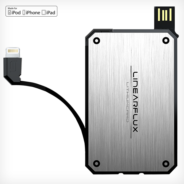 REFURBISHED LithiumCard Original -  with Apple Lightning connector