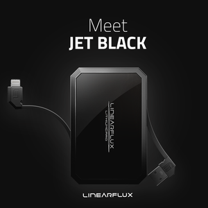 NEW LithiumCard PRO "iPhone 7 Black Edition" — with Apple Lightning connector