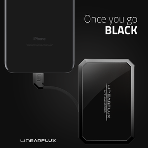 NEW LithiumCard PRO "iPhone 7 Black Edition" — with Apple Lightning connector